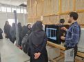 گزارش تصویری بازدید دانش آموزان هنرستان دخترانه زكرياي رازي 